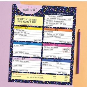 TF Publishing Full Year Undated Planner Task Pad